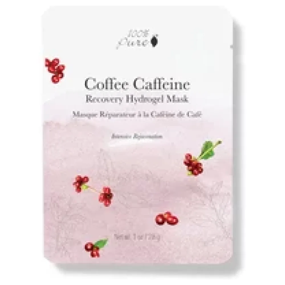 Coffee Caffeine Recovery Hydrogel Mask - Gesichtsmaske – Bild 2