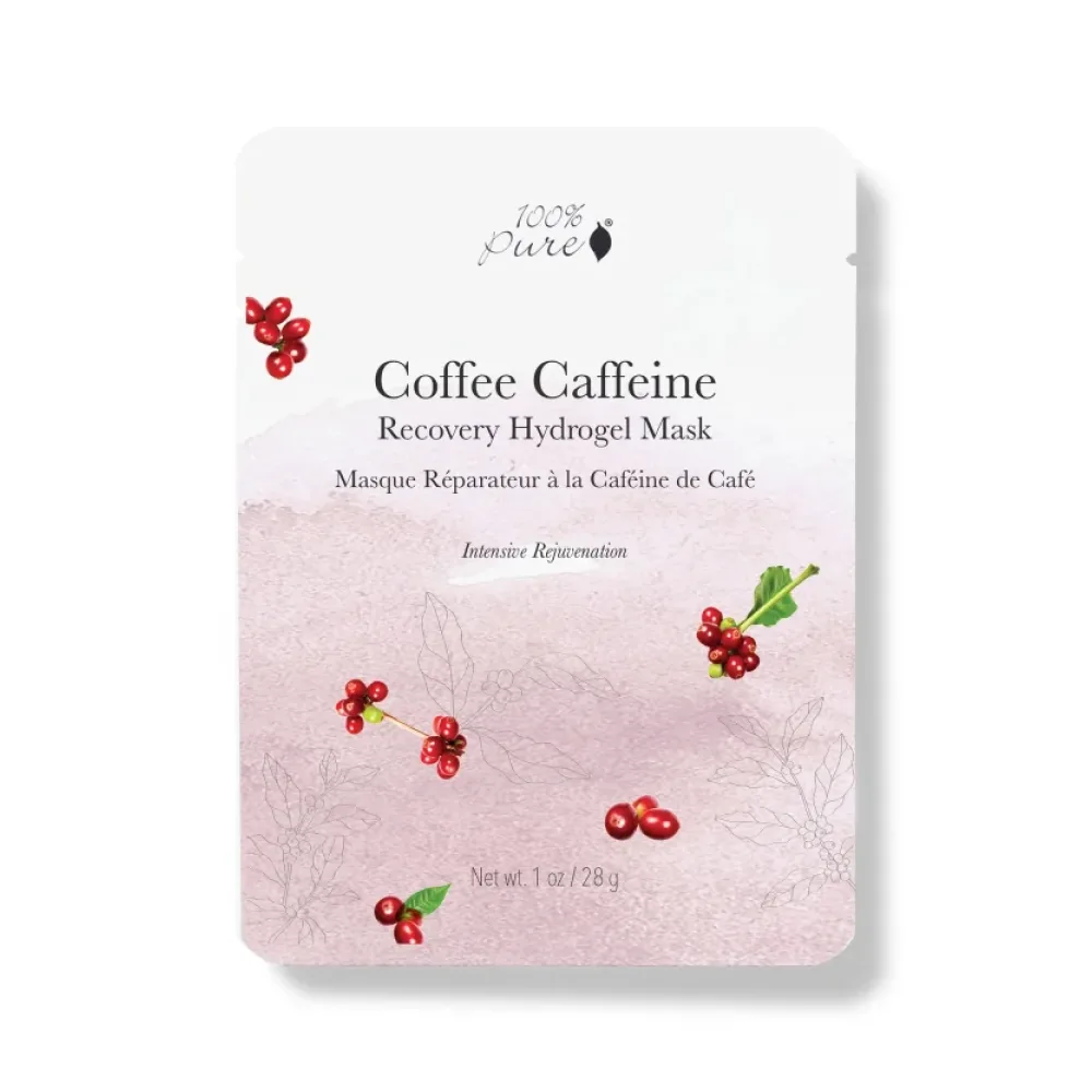 Coffee Caffeine Recovery Hydrogel Mask - Gesichtsmaske
