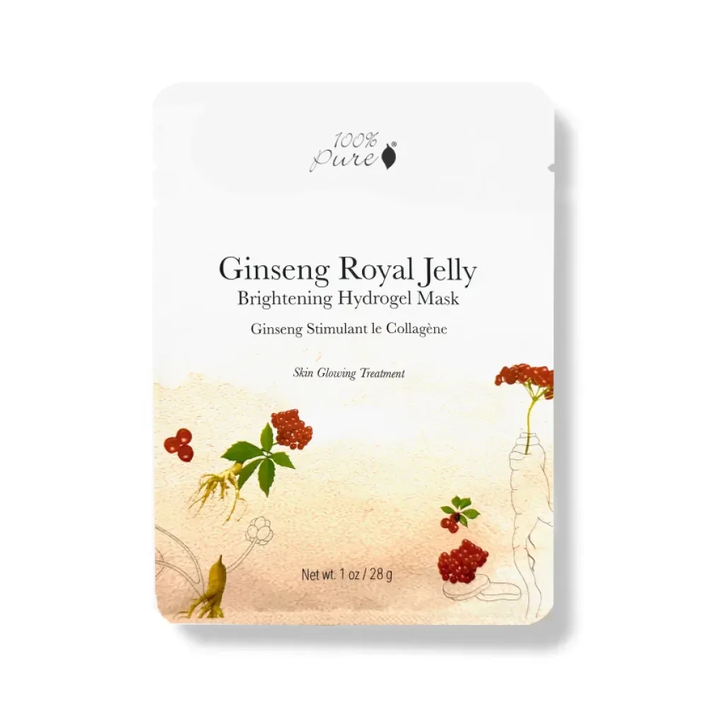 Ginseng Royal Jelly Brightening Hydrogel Mask - Gesichtsmaske