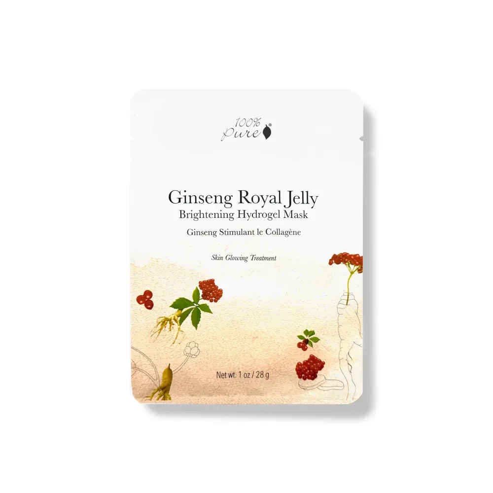 Ginseng Royal Jelly Brightening Hydrogel Mask - Gesichtsmaske