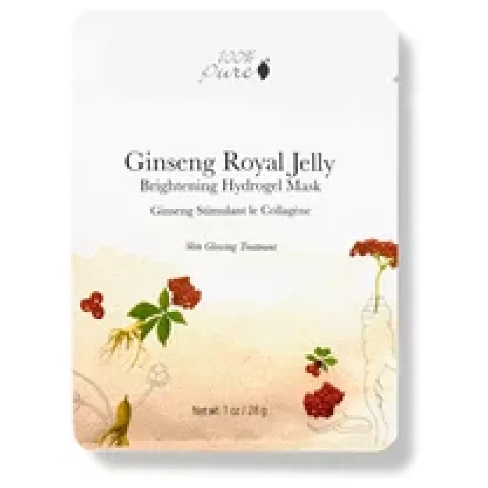 Ginseng Royal Jelly Brightening Hydrogel Mask - Gesichtsmaske – Bild 2