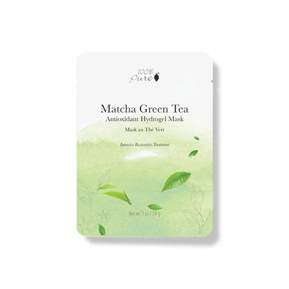 Matcha Green Tea Antioxidant Hydrogel Mask - Gesichtsmaske