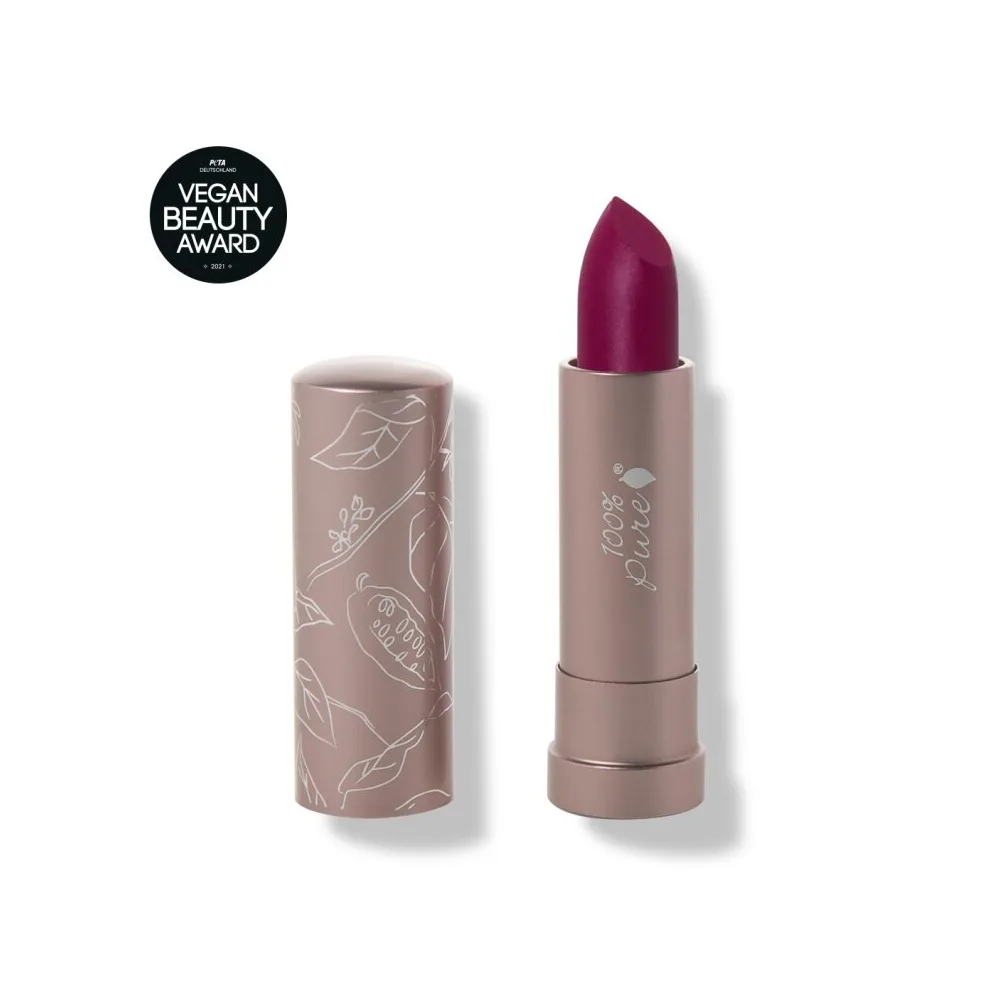 Cocoa Butter Matte Lipstick + Fruit Pigments - Hyacinthus - Lippenstift