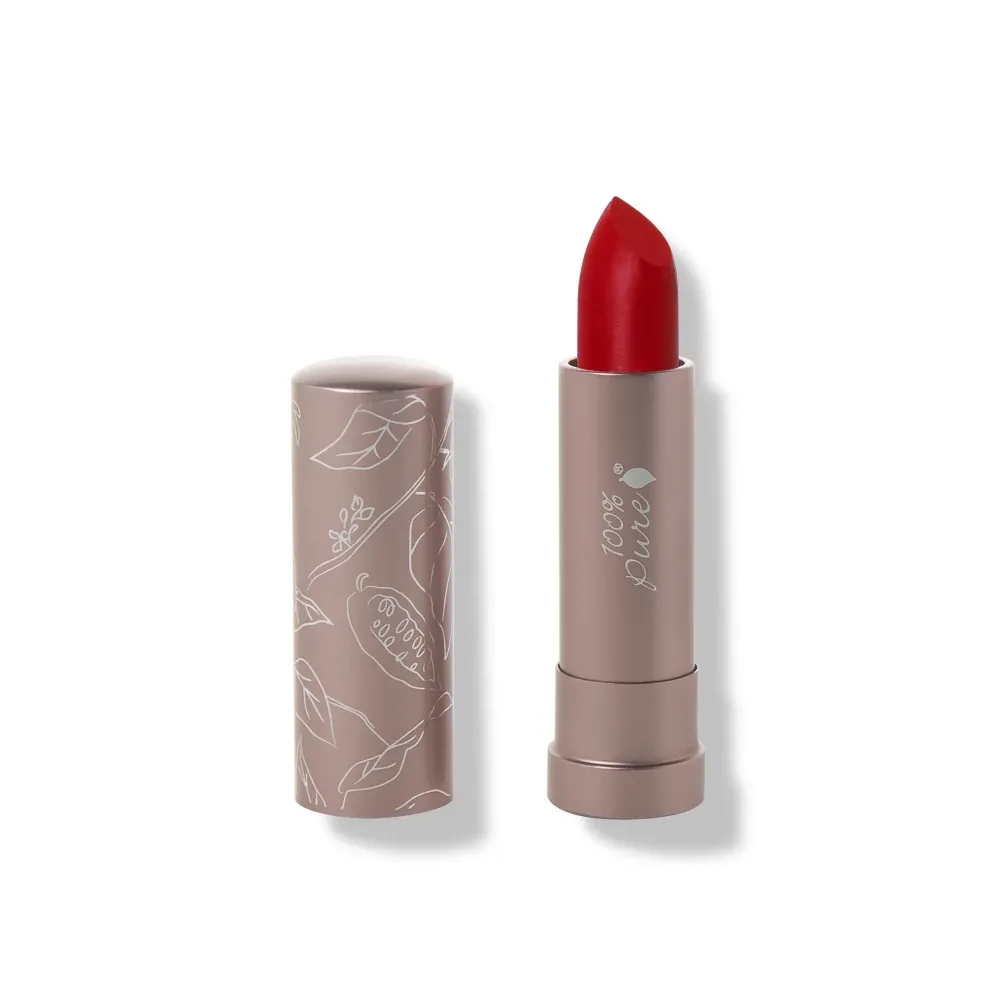 Cocoa Matte Butter Lipstick + Fruit Pigments - Nopal - Lippenstift