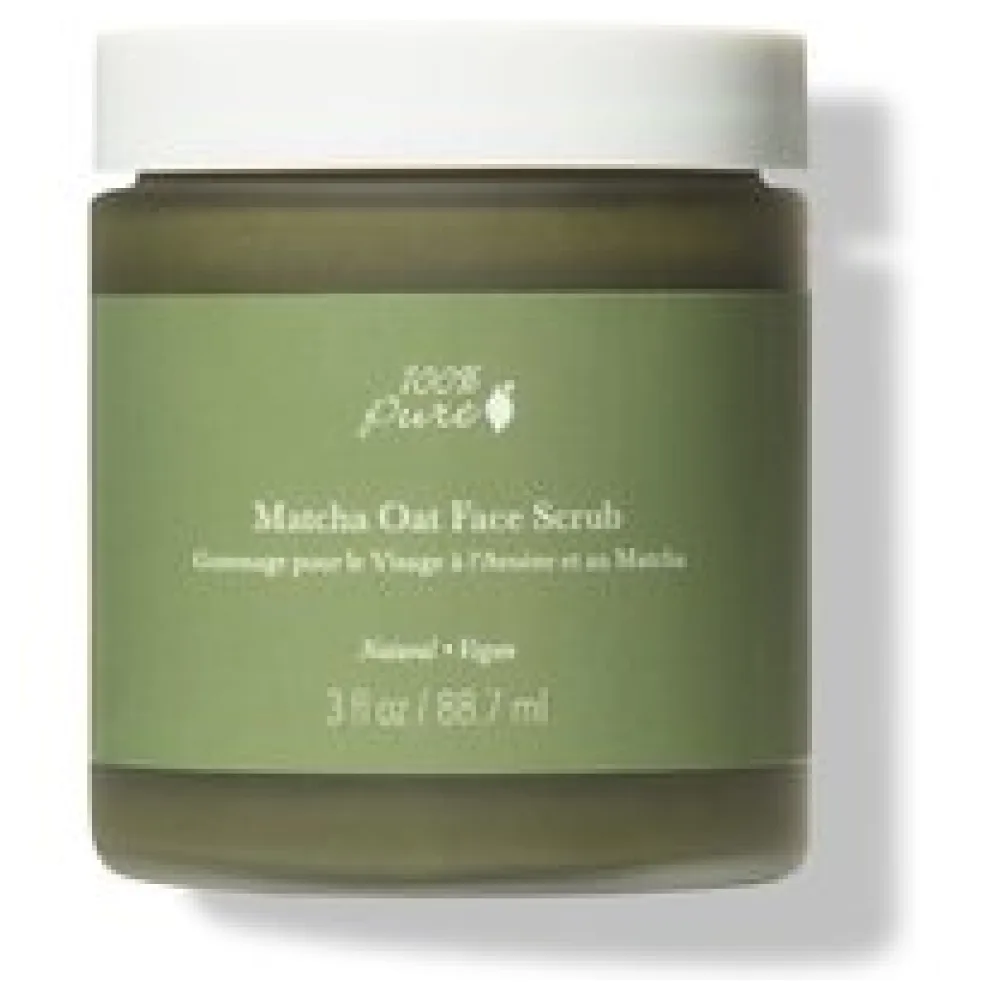 Matcha Oat Face Scrub - Gesichtspeeling – Bild 2