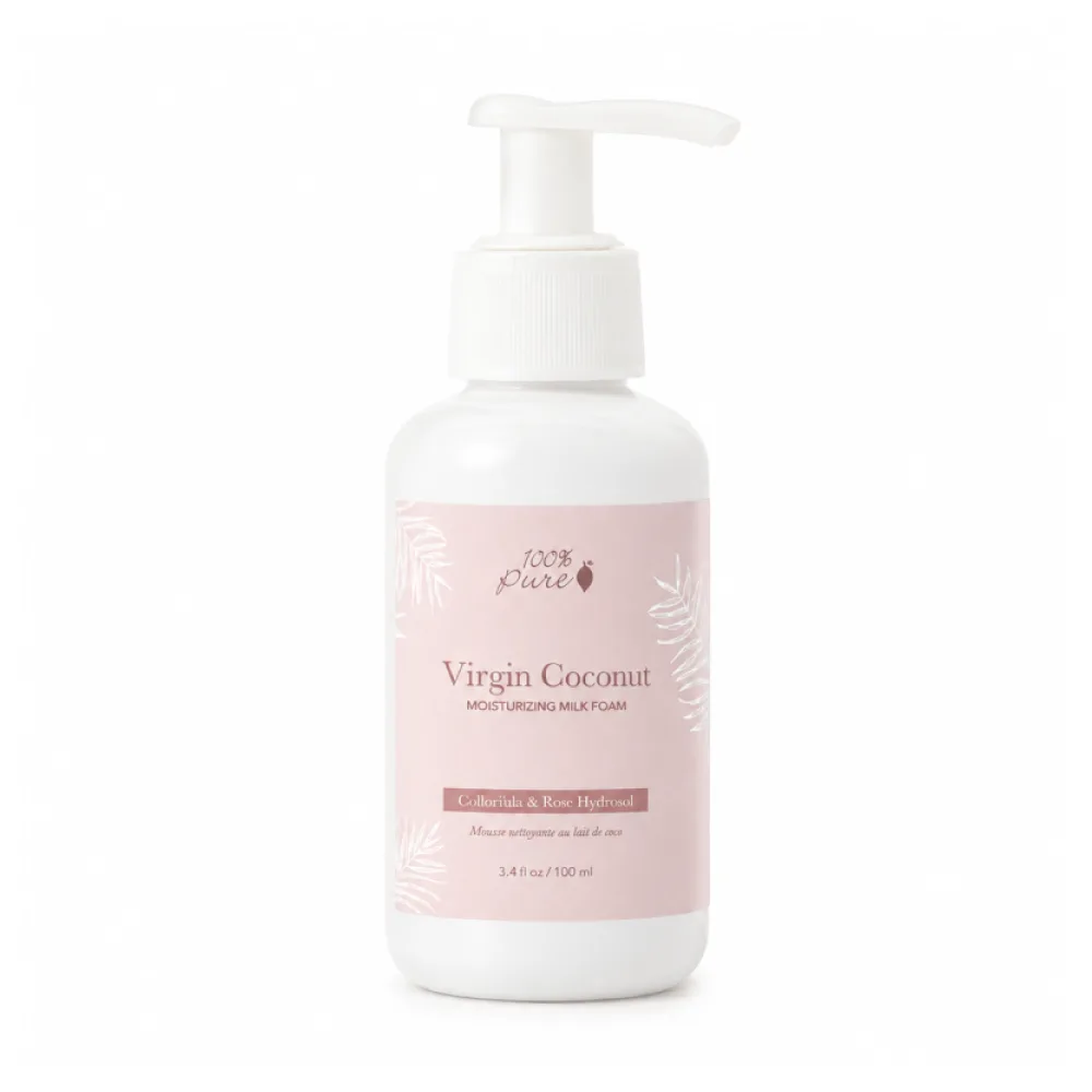 Virgin Coconut Moisturizing Milk Foam - Gesichtsreinigung