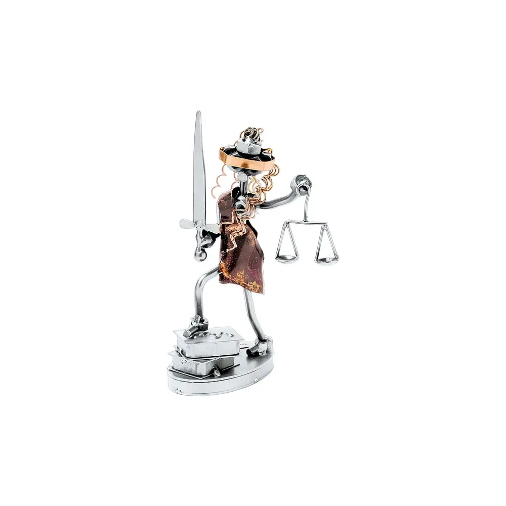 Schraubenmännchen Justitia