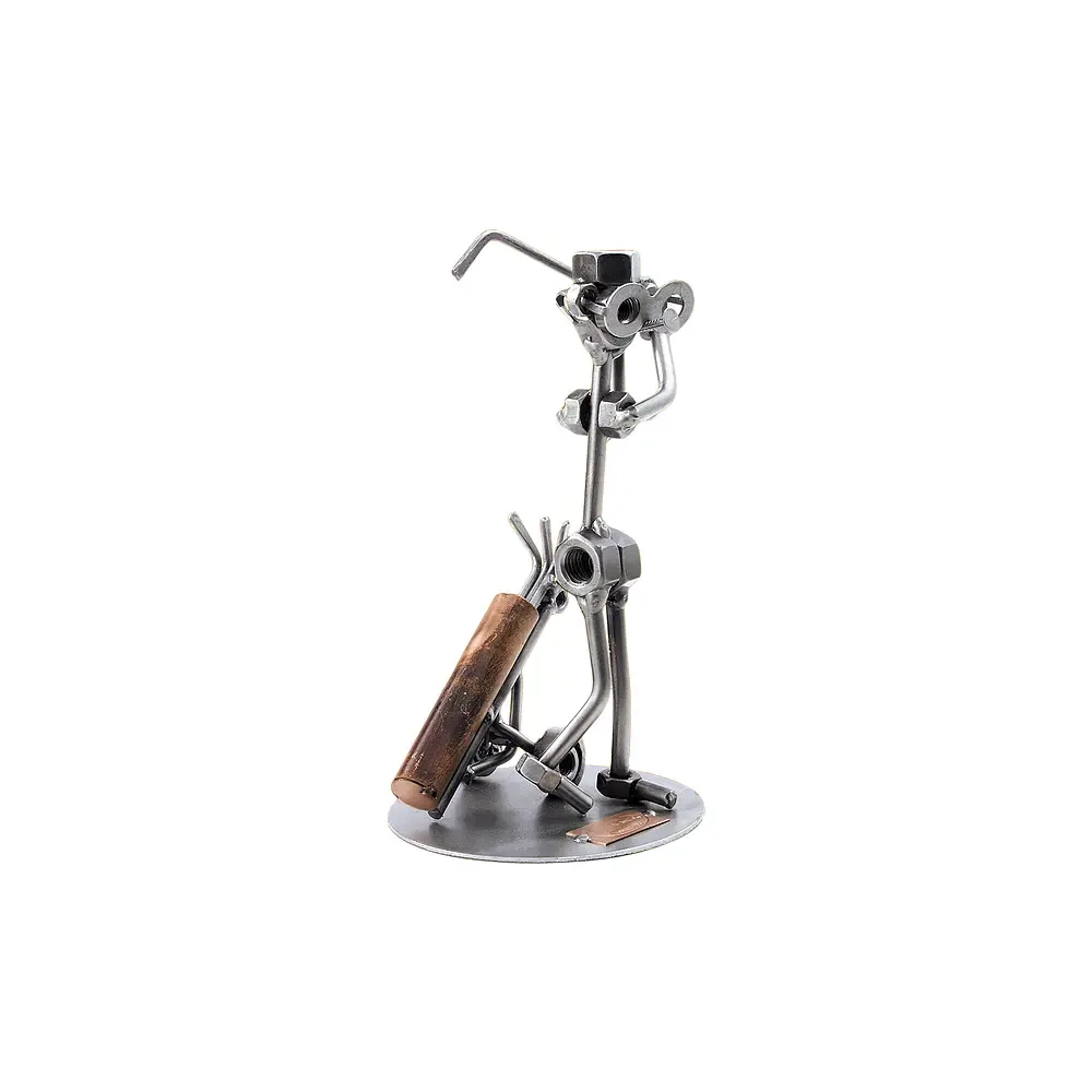 Schraubenmännchen Golf-Abschlag