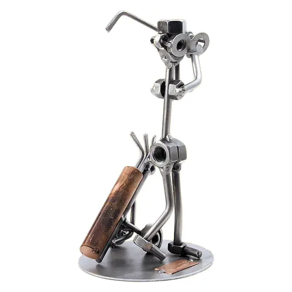Schraubenmännchen Golf-Abschlag