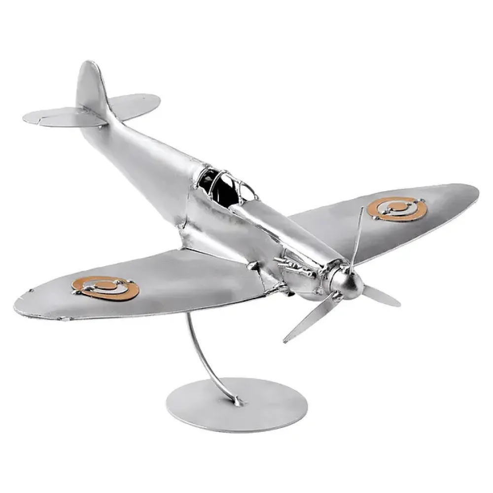 Spitfire Modellflugzeug aus Metall - Spannweite 35cm