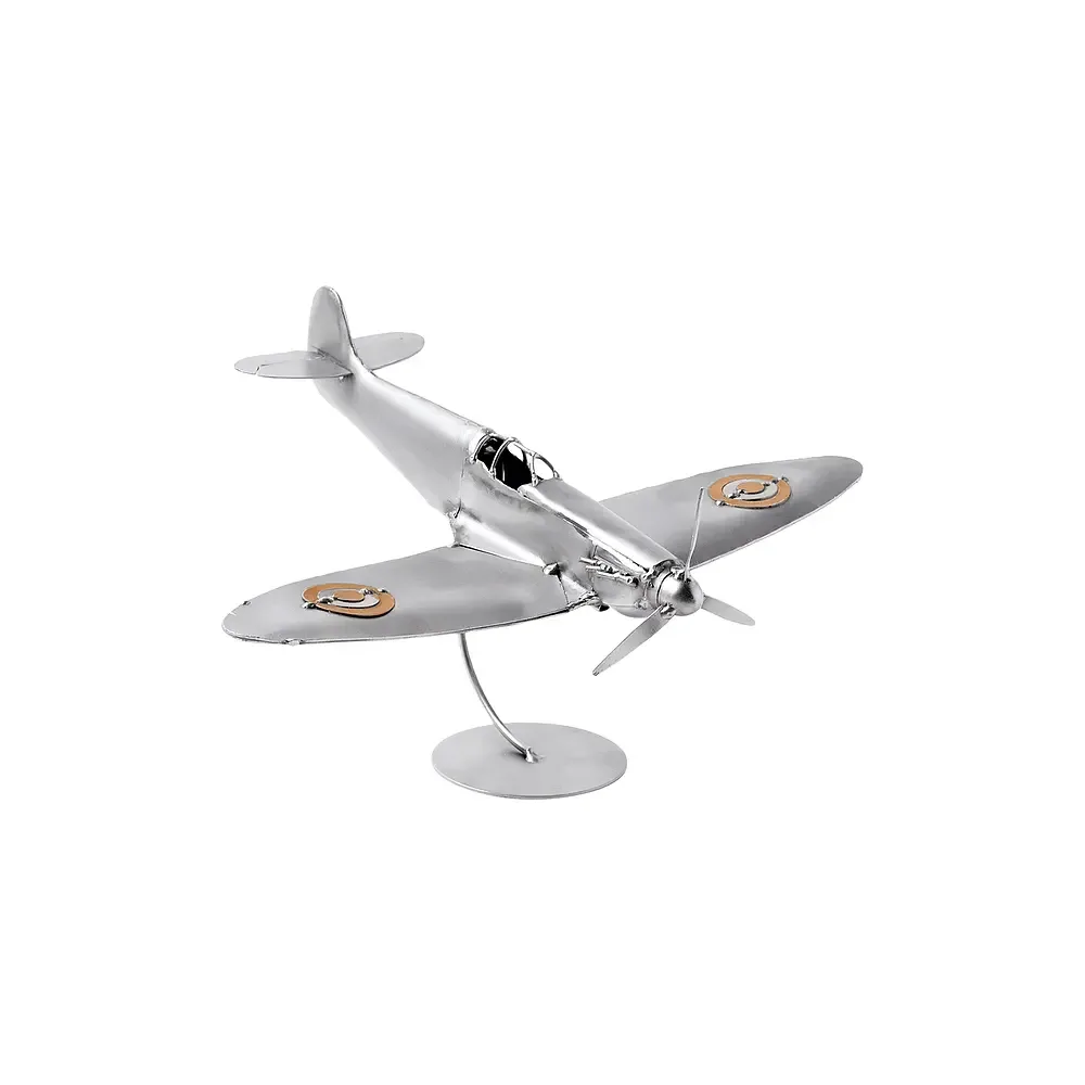 Spitfire Modellflugzeug aus Metall - Spannweite 35cm