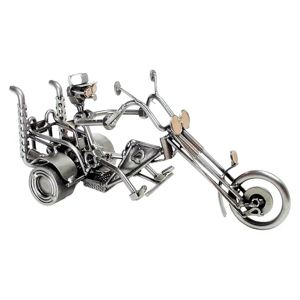Schraubenmännchen Trike mit Fahrer