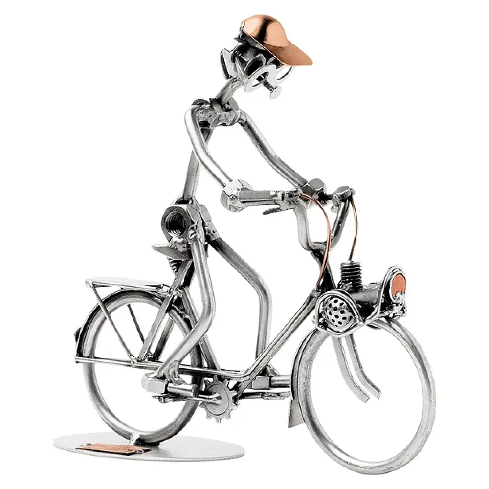 Schraubenmännchen mit E-Bike