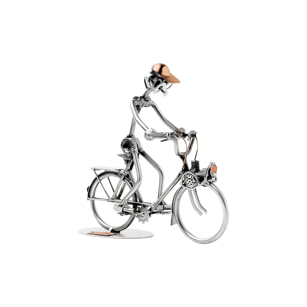 Schraubenmännchen mit E-Bike