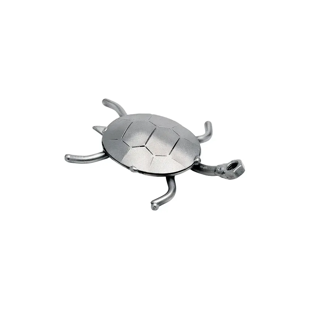 Metallfigur Schildkröte