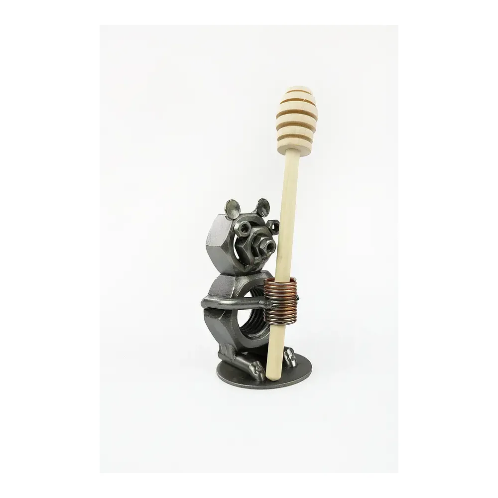 Metallfigur Bärchen als Stiftehalter