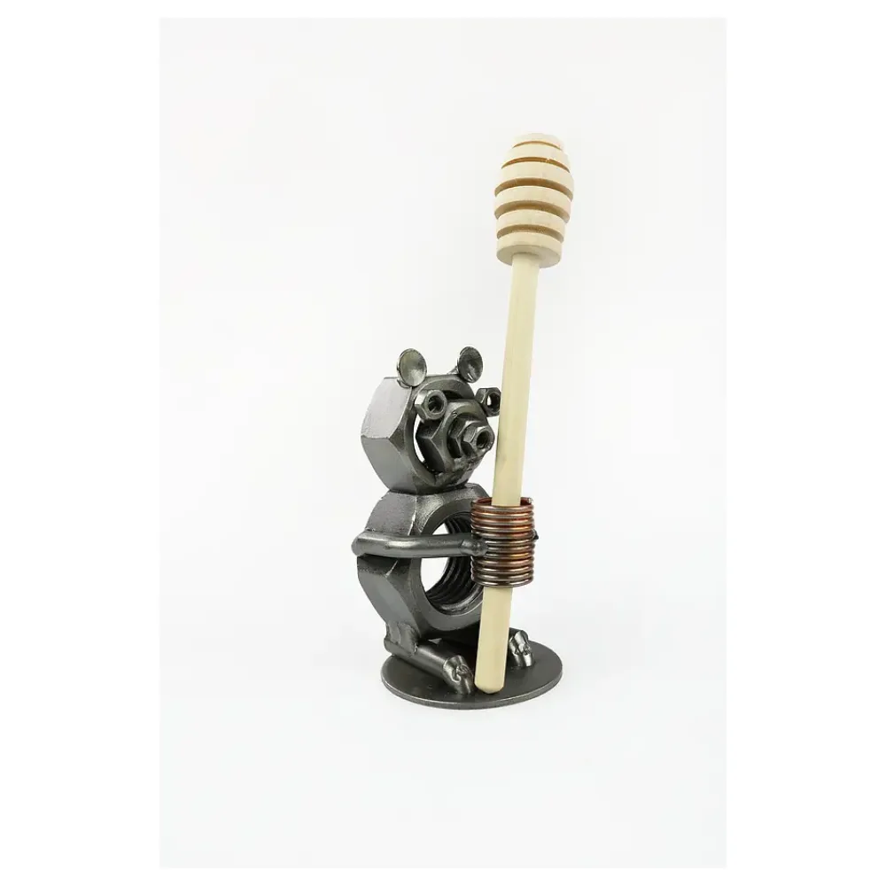 Metallfigur Bärchen als Stiftehalter