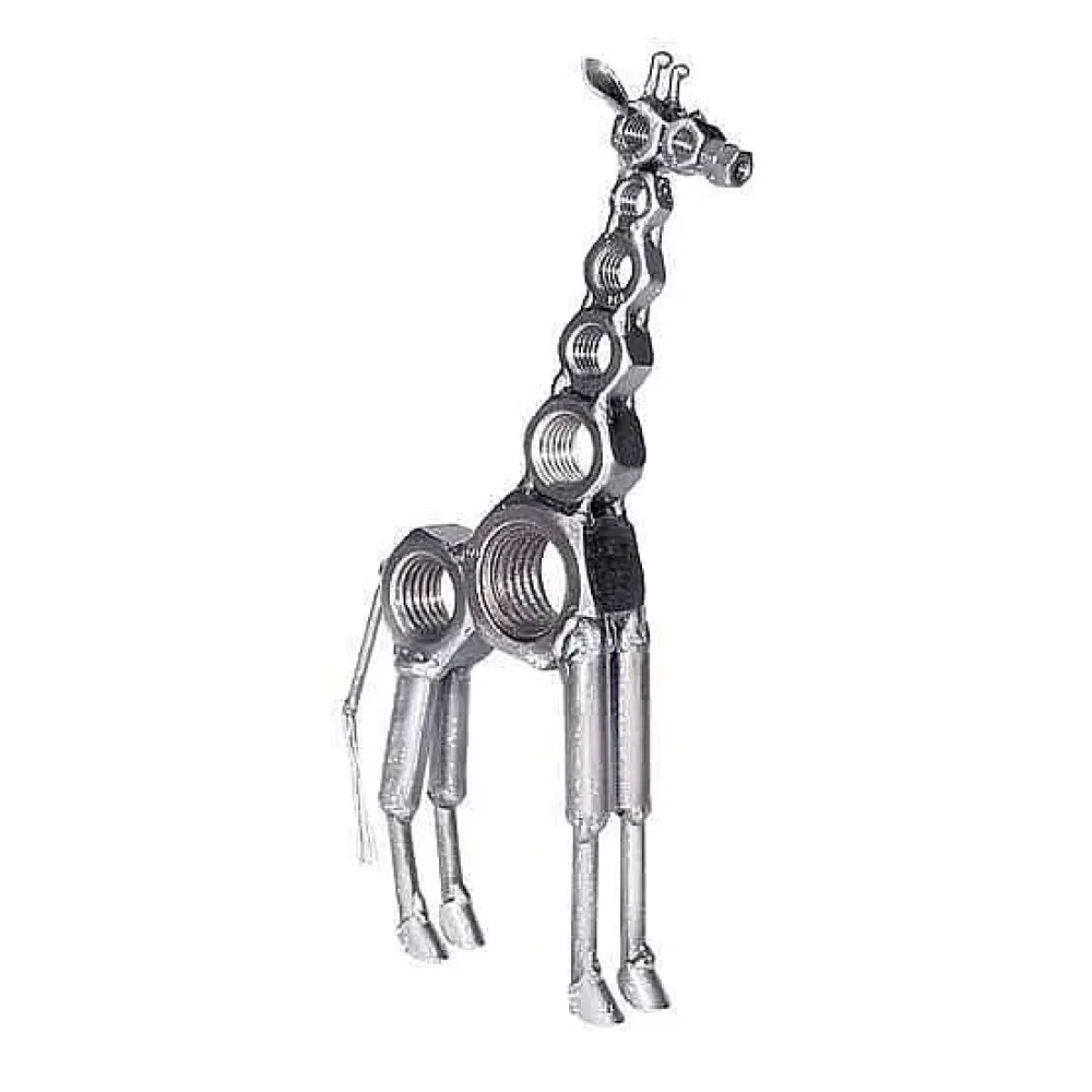 Original Hinz und Kunst Metalltier - Giraffe