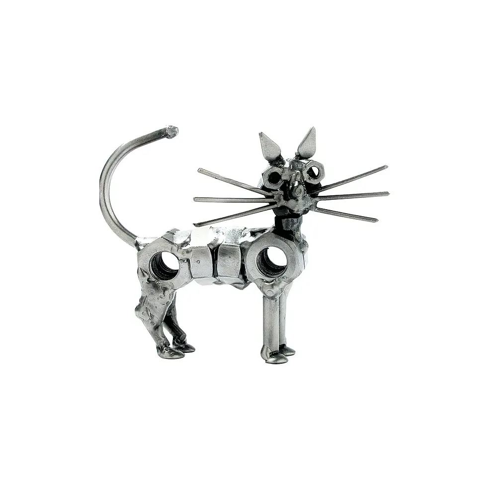 Schraubenfigur Katze stehend
