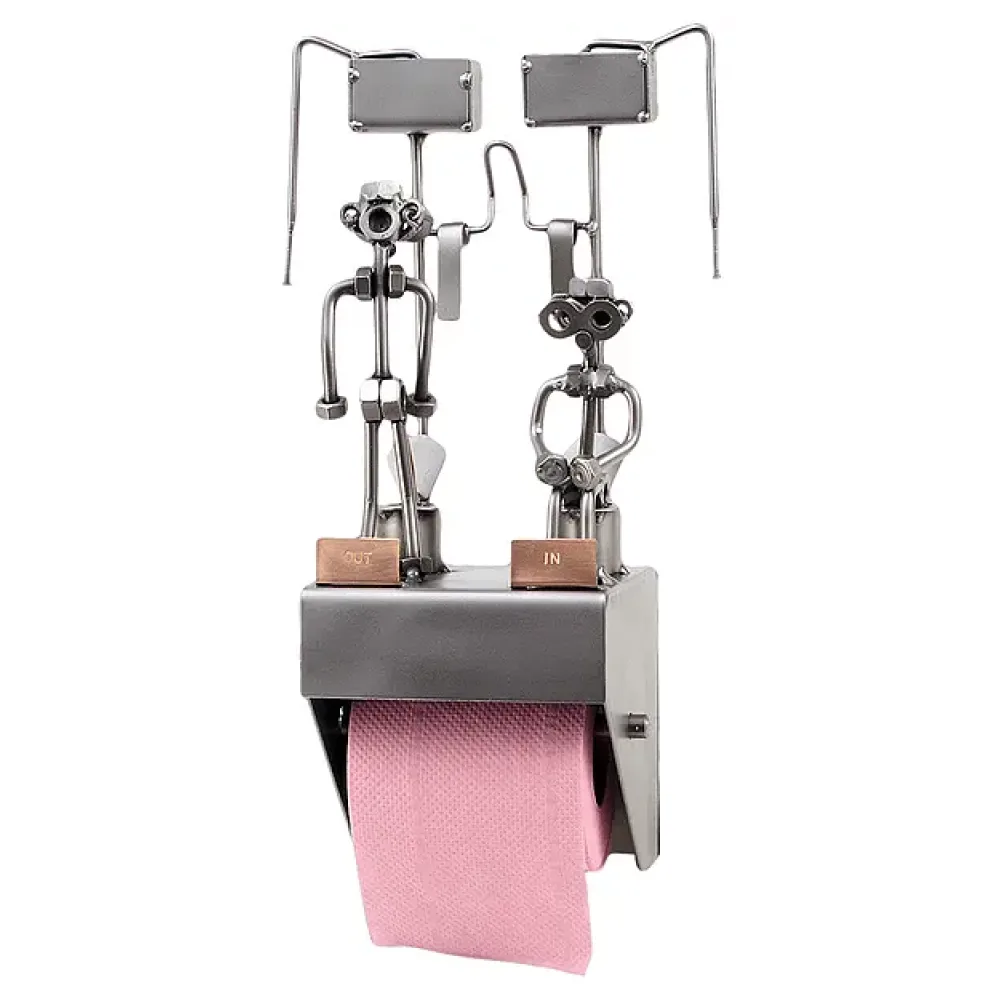 Schraubenpaar Toilettenpapierhalter