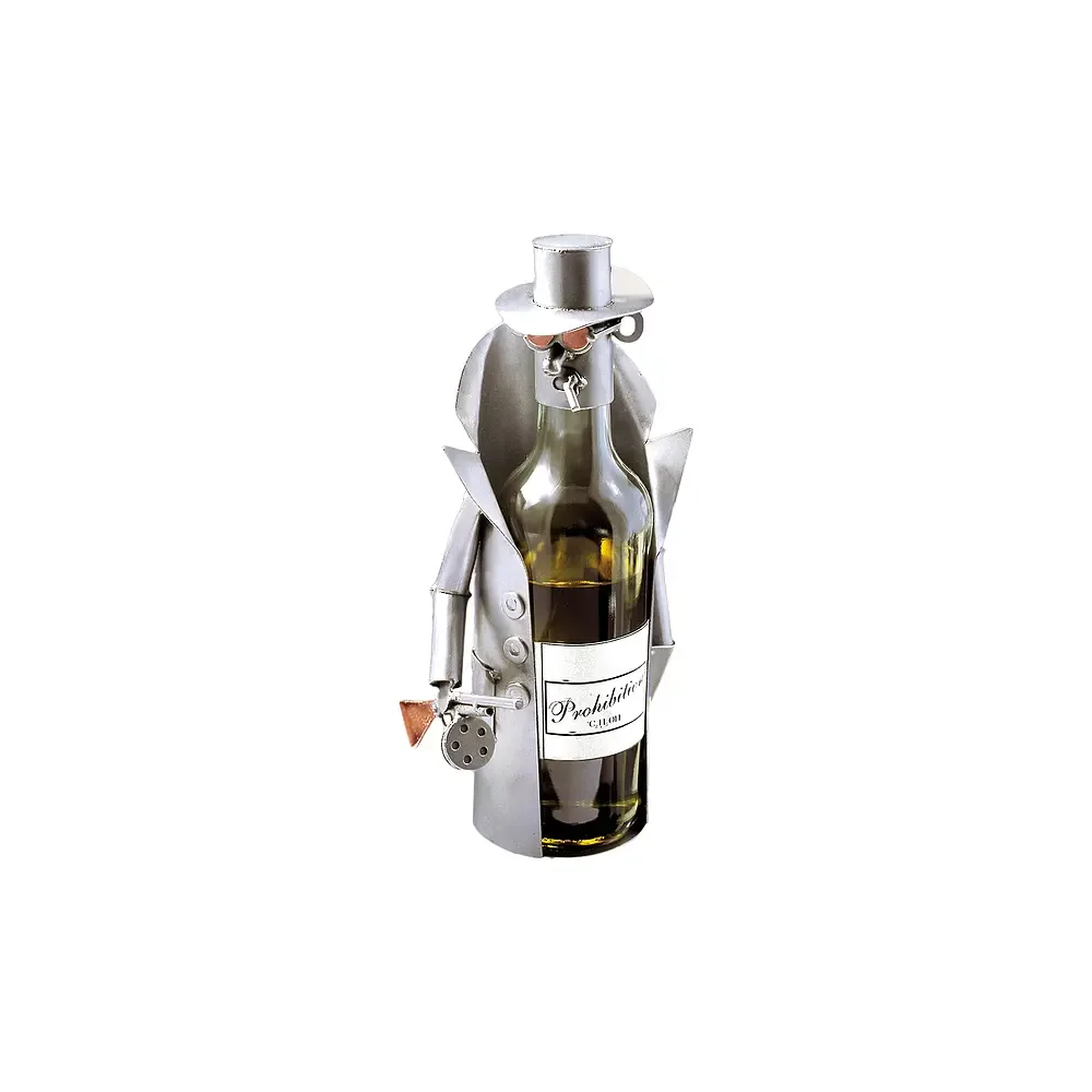 Weinflaschenhalter mit Motiv - Al Capone -