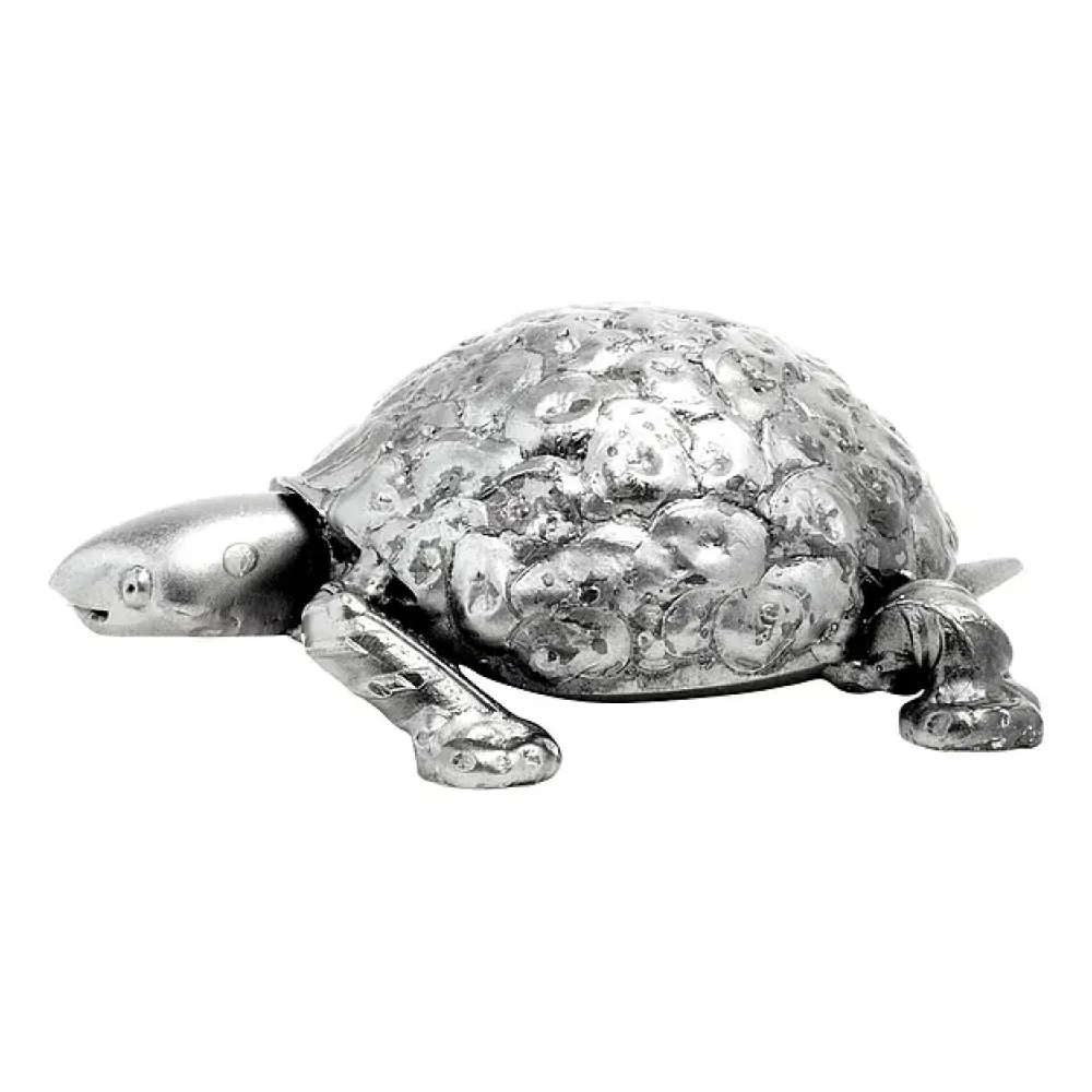 Metallfigur Schildkröte