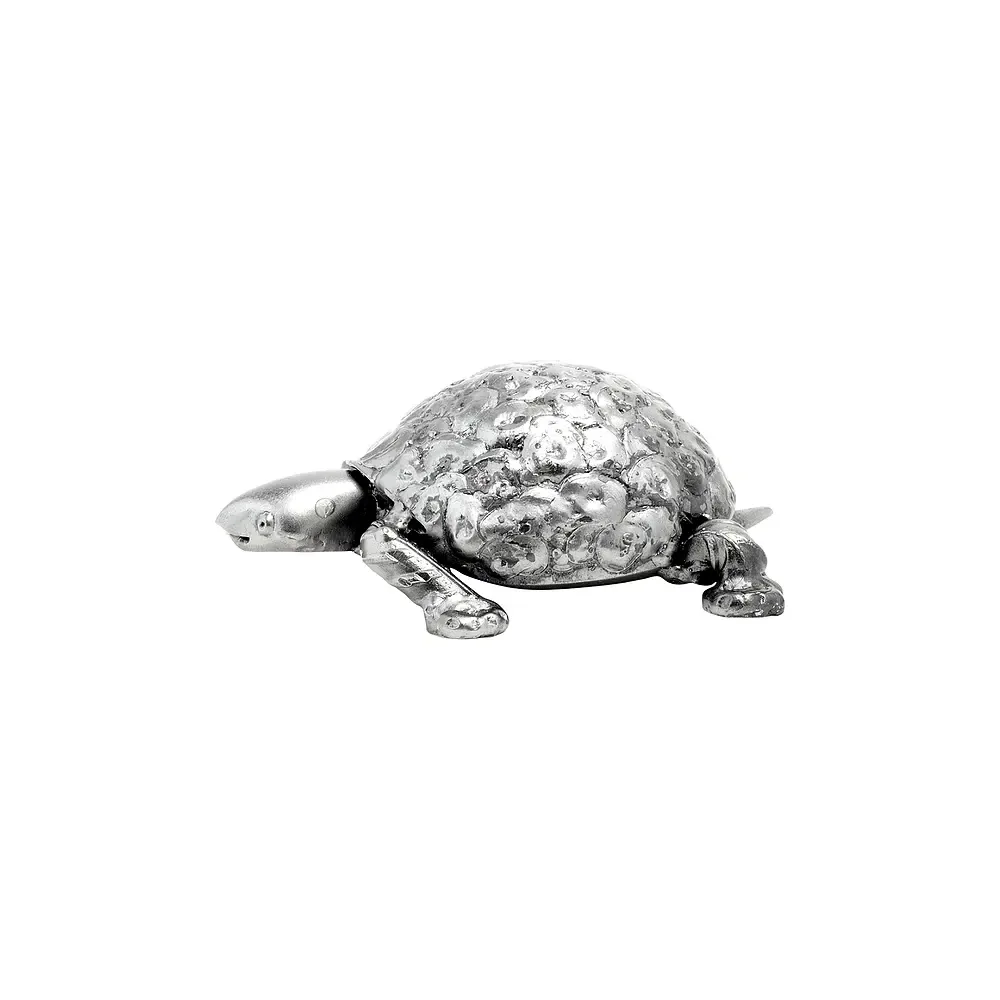 Metallfigur Schildkröte