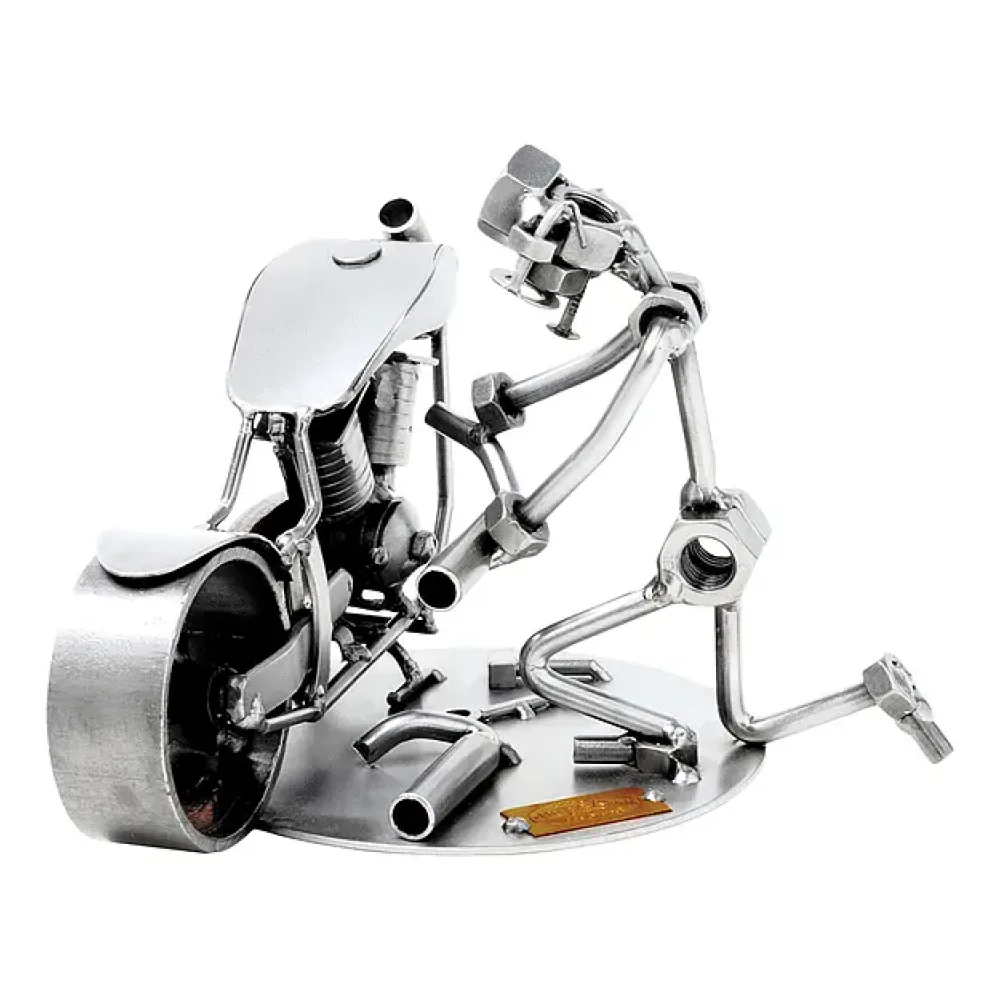 Schraubenmännchen Motorradmechaniker