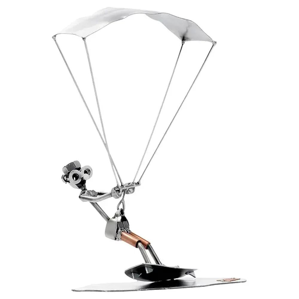 Schraubenmännchen Kite-Surfen und Wassersport