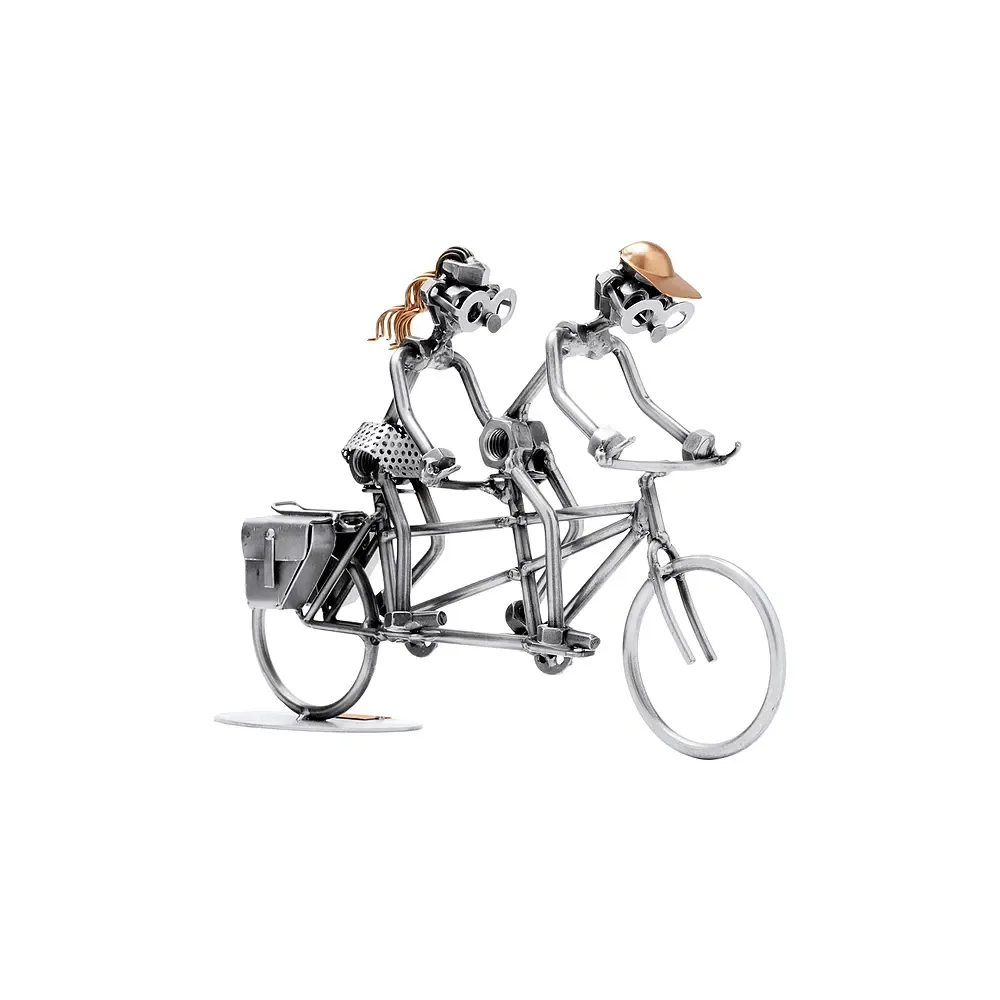 Schraubenpaar Radfahrer - Tandem