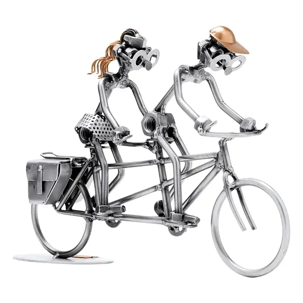 Schraubenpaar Radfahrer - Tandem