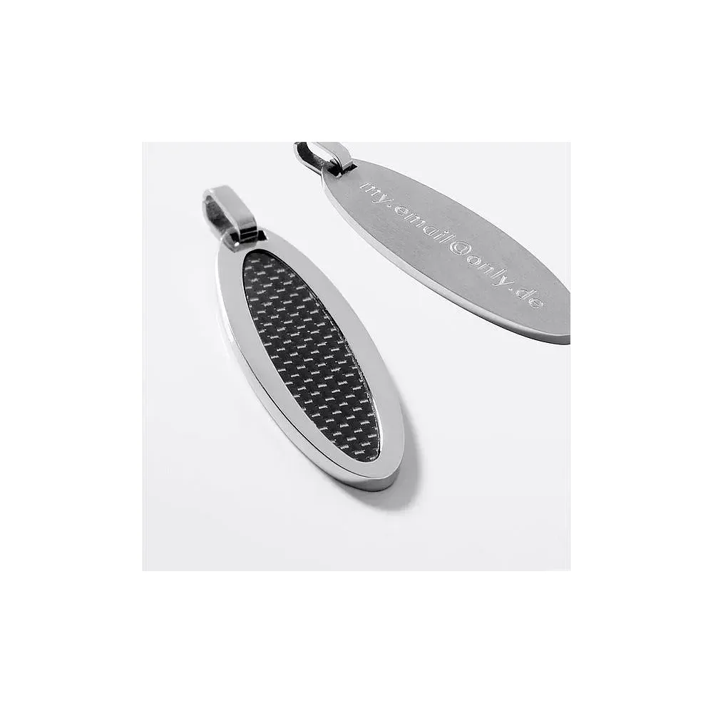 Individueller Silberanhänger mit persönlicher Wunschgravur