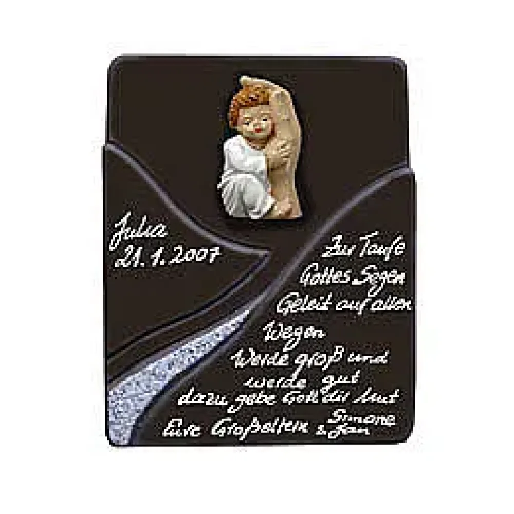 Keramikschild "Swing" für Ehrungen und besondere Anlässe - Größe: 14x18 cm