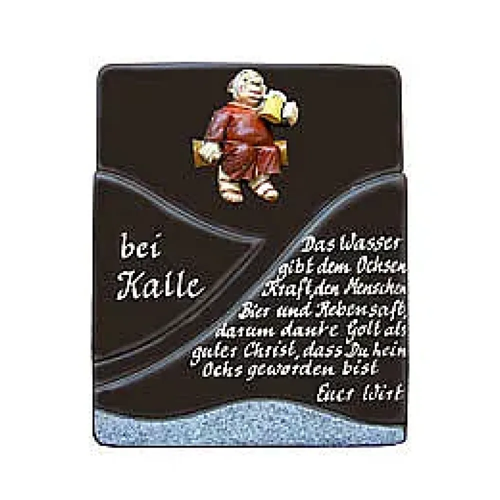 Keramikschild "Swing" für Ehrungen und besondere Anlässe - Größe: 18x22 cm