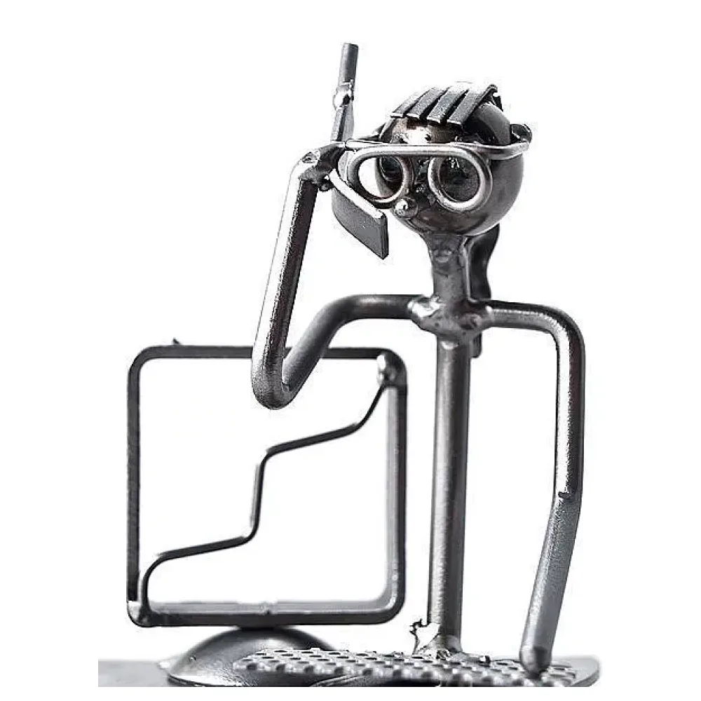Metallmann Stiftehalter für den Schreibtisch - Wired Line