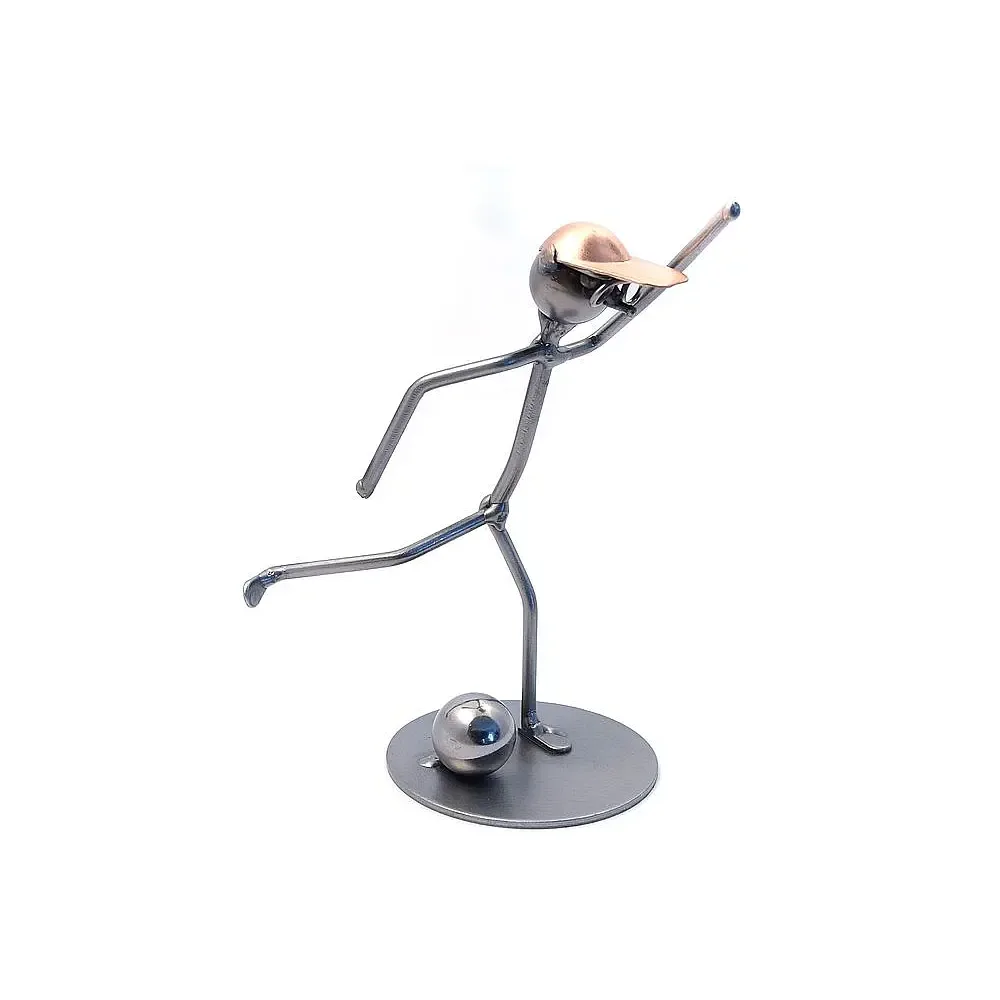Metallmann Fußballer oder Torwart - Wired Line