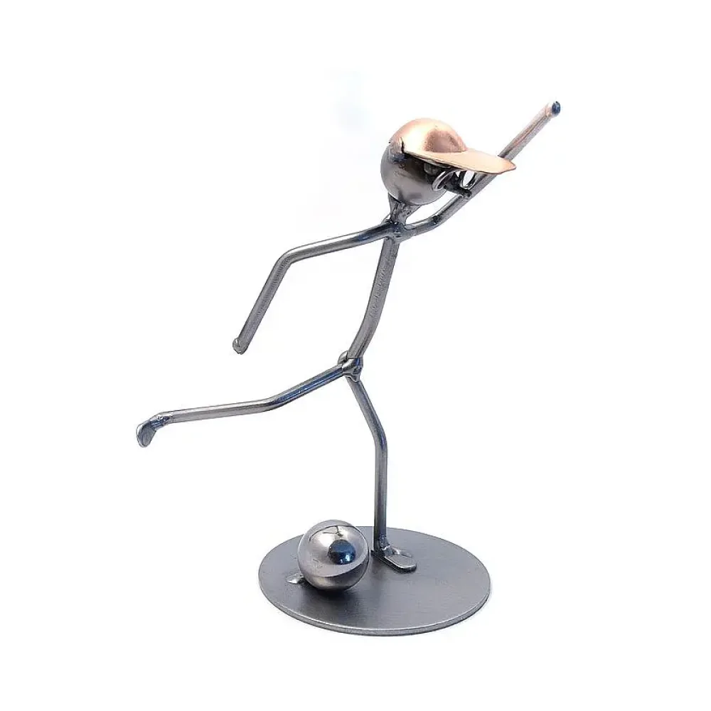 Metallmann Fußballer oder Torwart - Wired Line