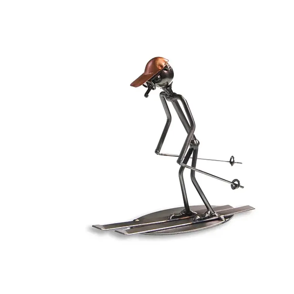 Metallmann Skifahrer - Wired Line