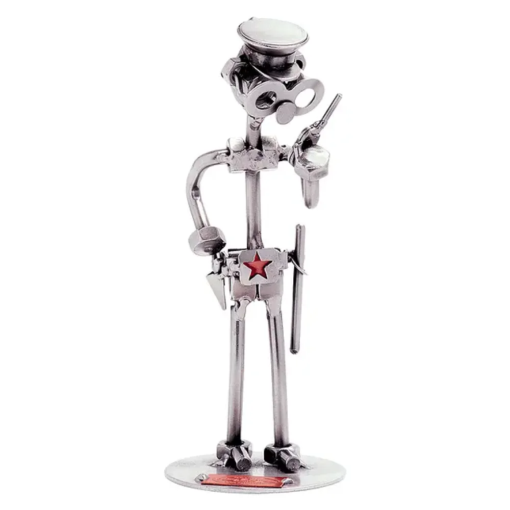 Schraubenmännchen Polizist