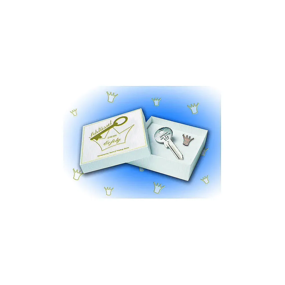 Ansprechende Geschenkidee Schlüssel zum Erfolg