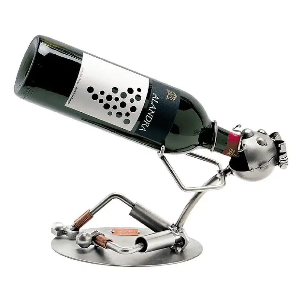Weinflaschenhalter Schluckspecht