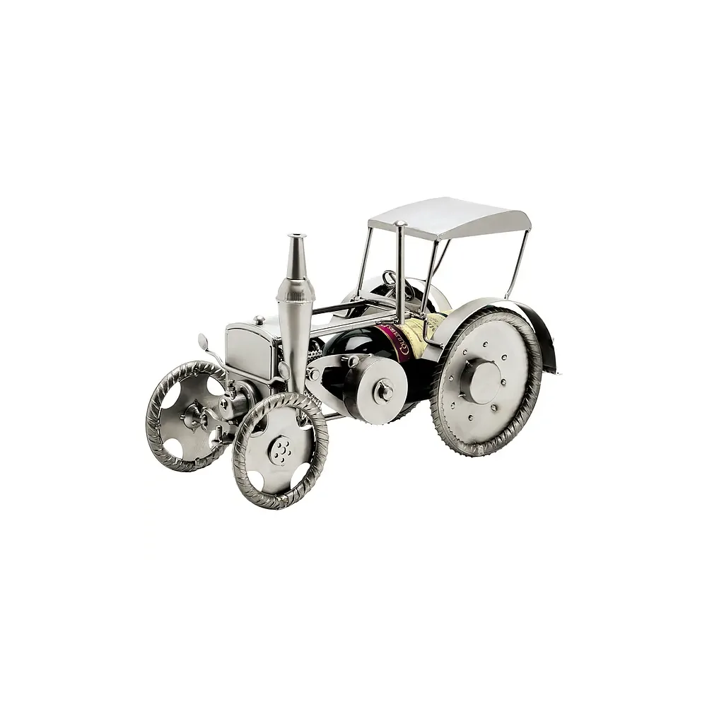 Weinflaschenhalter Traktor