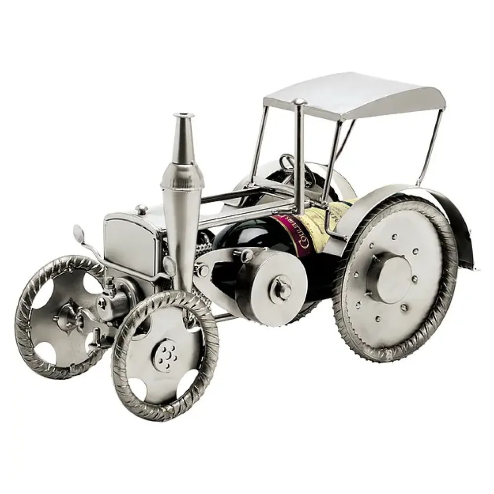 Weinflaschenhalter Traktor