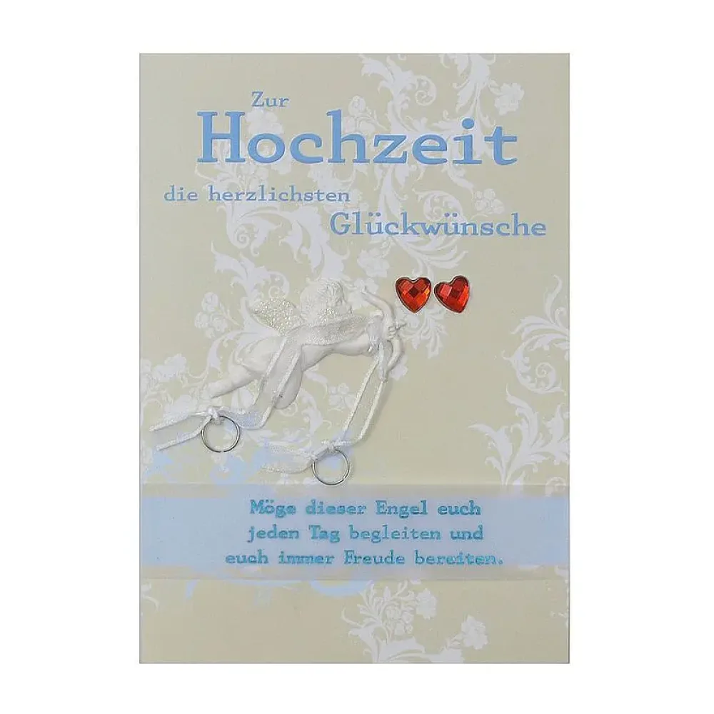 Grußkarte - Zur Hochzeit die herzlichsten Glückwünsche