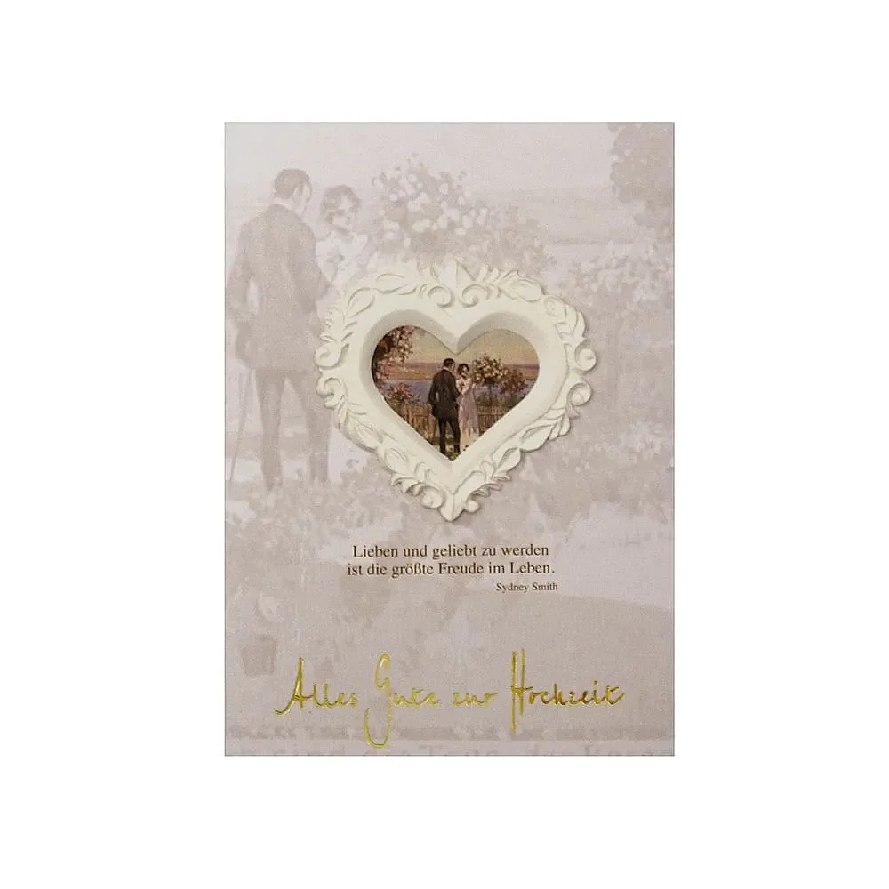 Grußkarte - Alles Gute zur Hochzeit
