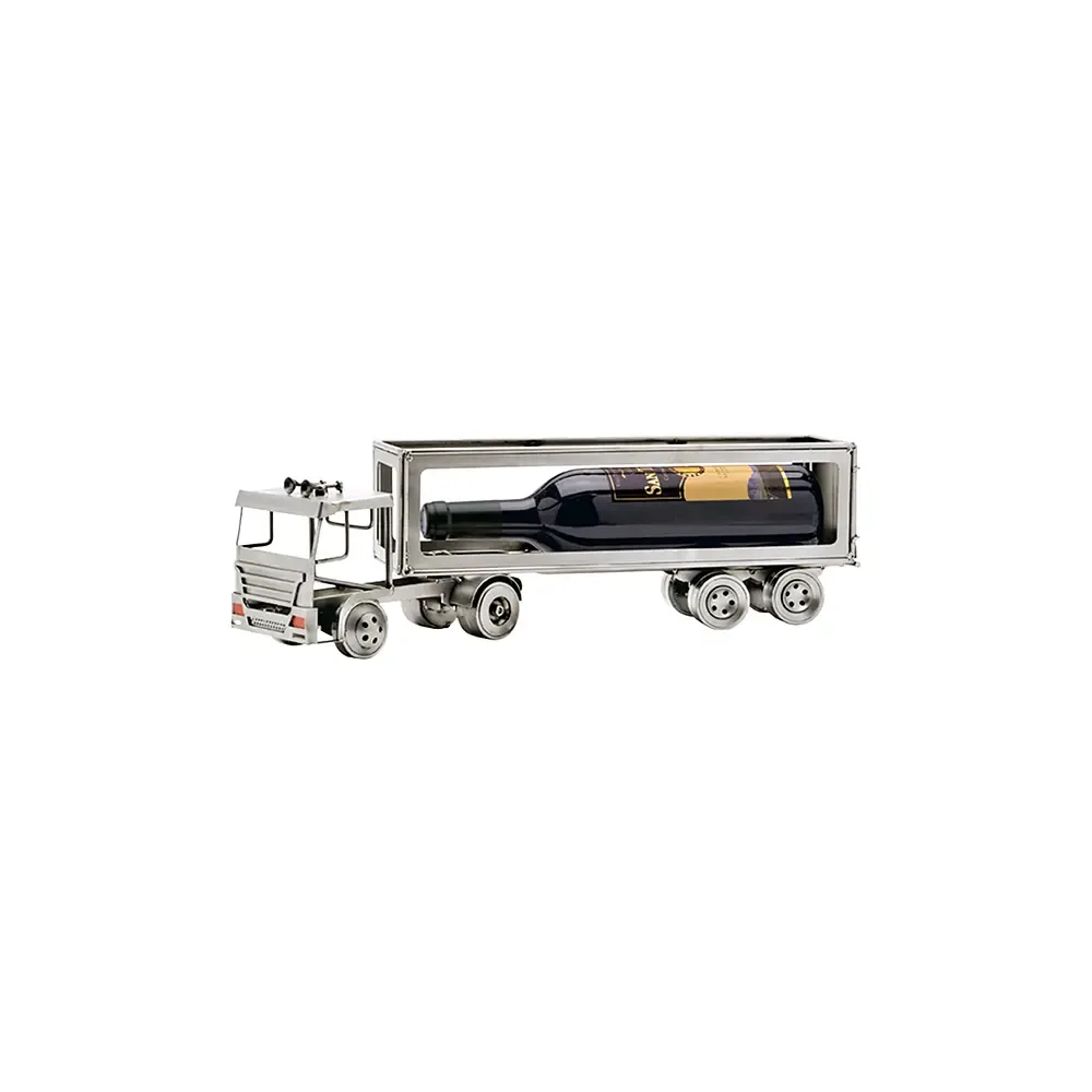 Metallfahrzeug LKW Weinflaschenhalter