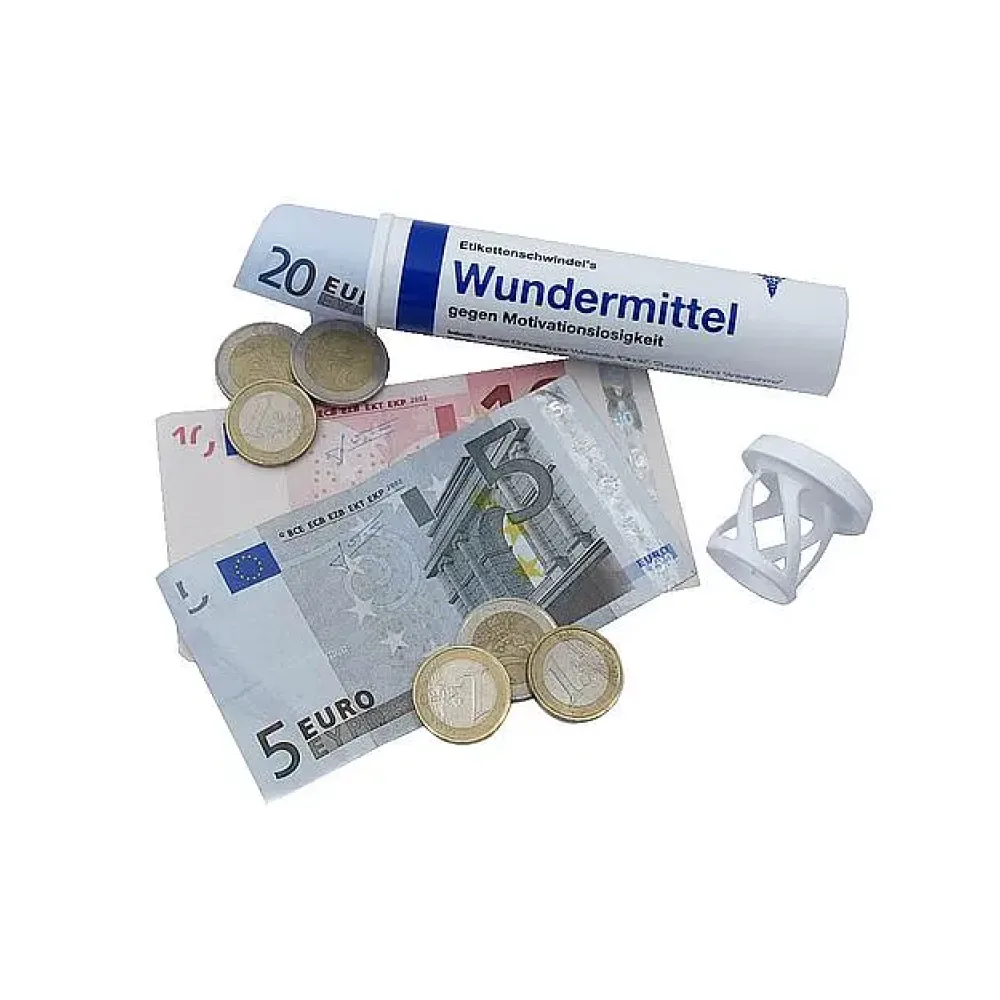 Kleinigkeiten im Geschenkeröhrchen originell verpacken - Wundermittel