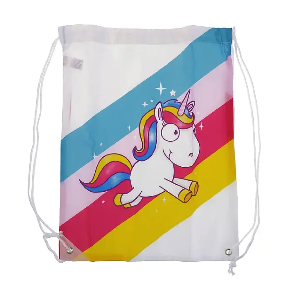 Fashion-Beutel im Einhorn Look rainbow