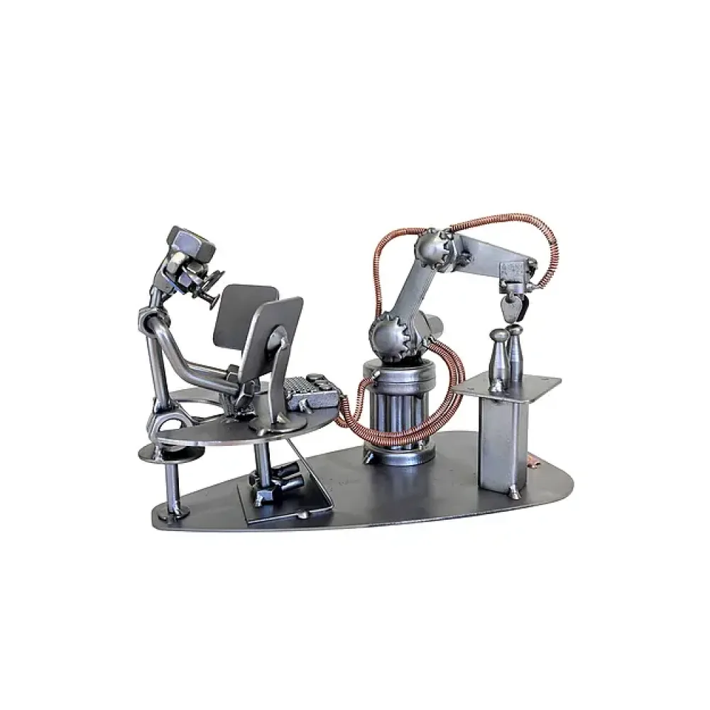 Schraubenmännchen Ingenieur Automatisierungstechnik