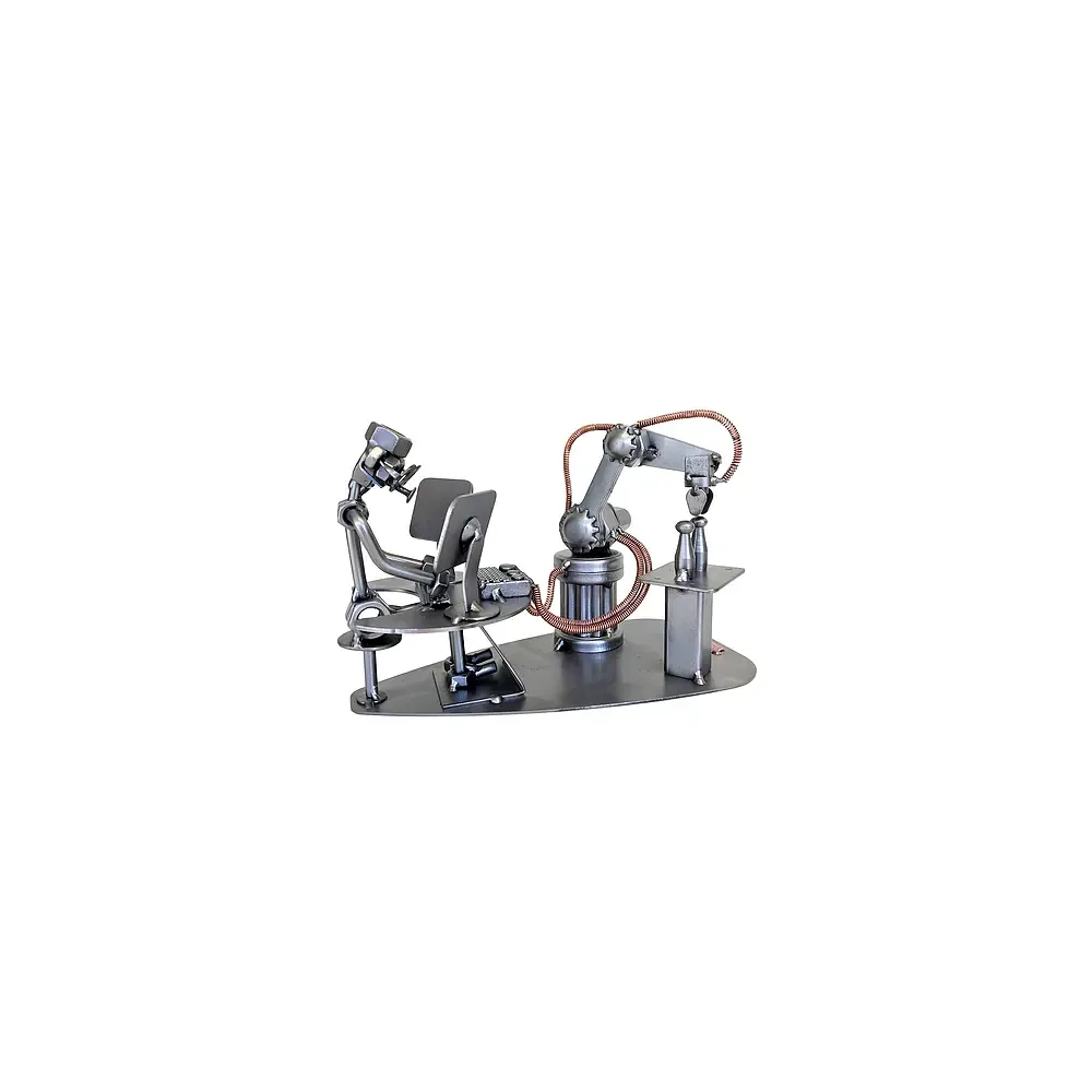 Schraubenmännchen Ingenieur Automatisierungstechnik